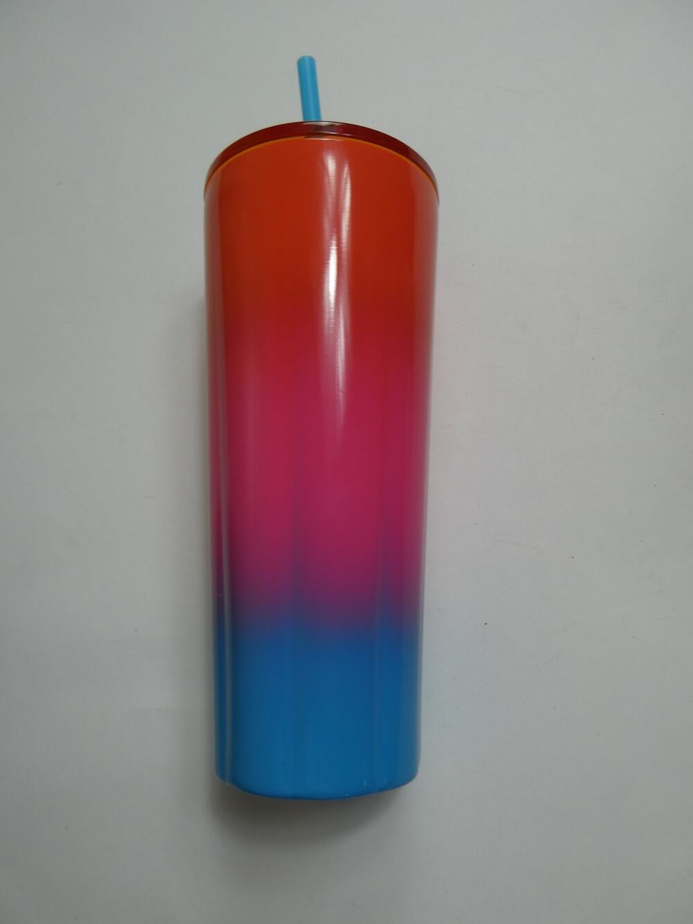 Starbucks Venti 24oz Tumbler, rainbow, new